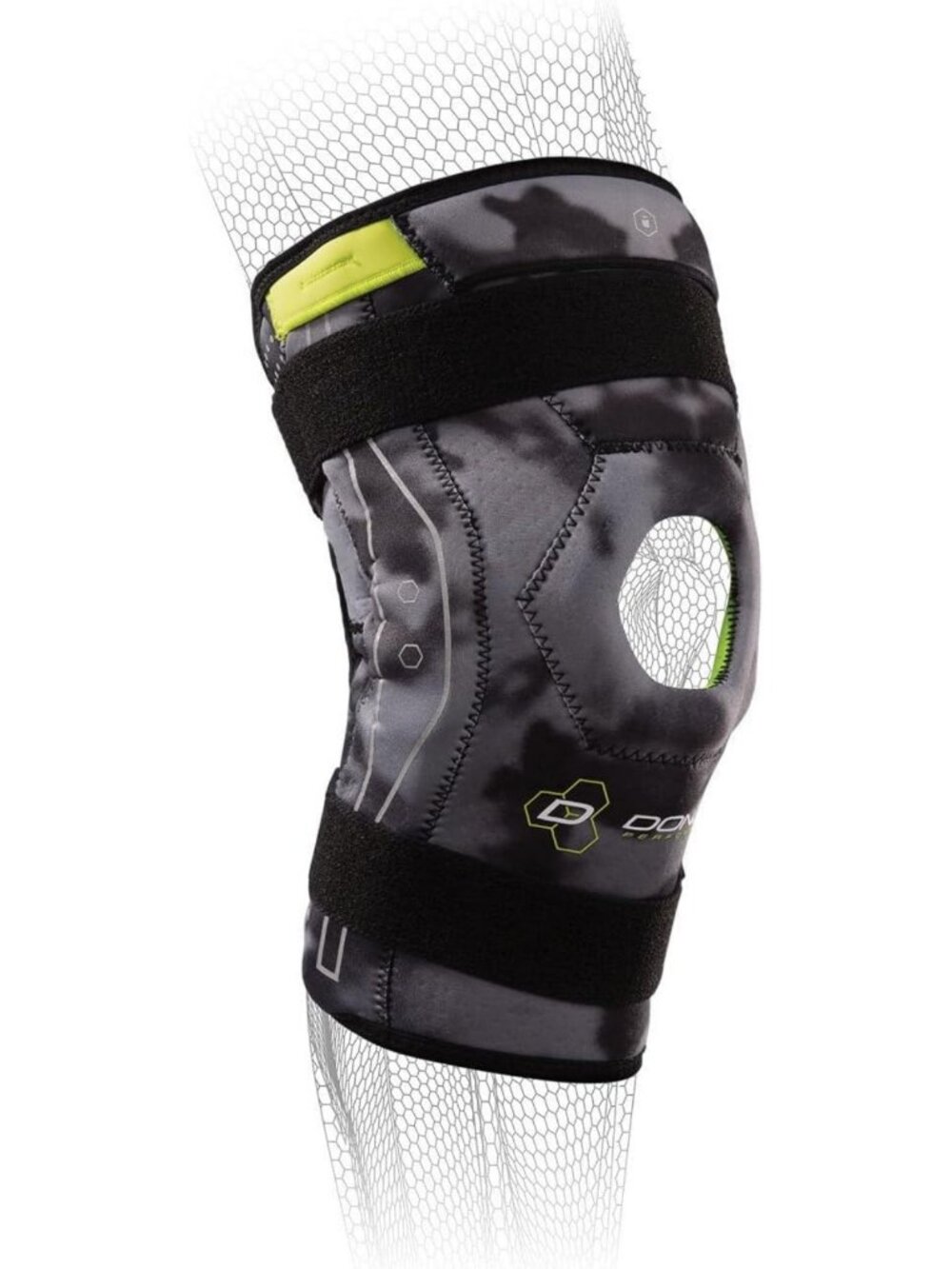 Camo Large Knee Brace for Support & Stability | Adjustable Compression Fit